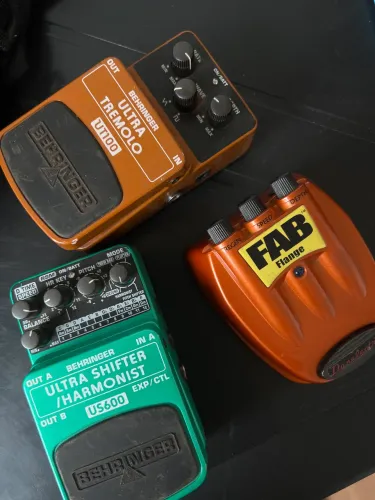 Pedais pedal de efeito Guitarra Violão Baixo