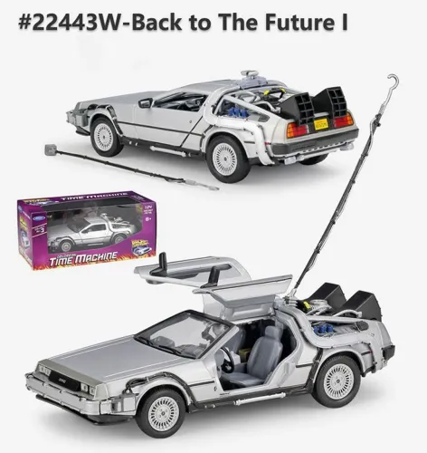 ? DELOREAN BACK TO THE FUTURE I - MINIATURA COLECIONÁVEL ?