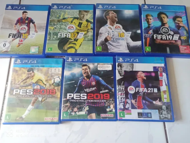 Coleção Futebol de PS4