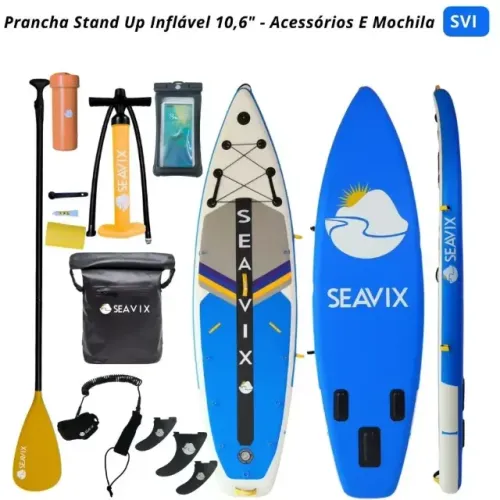 Prancha Stand Up Inflável Com Mochila