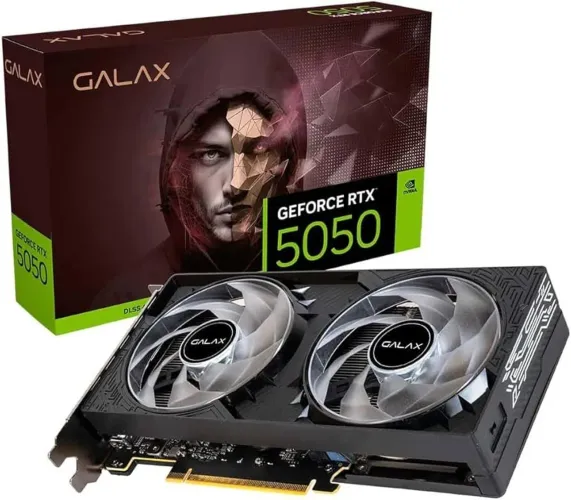 Placa de vídeo Gpu  RTX 5050 NVidia lacrada 8gb gddr6