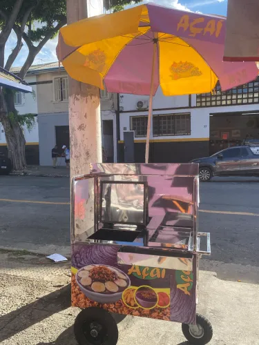 Carrinho de açaí