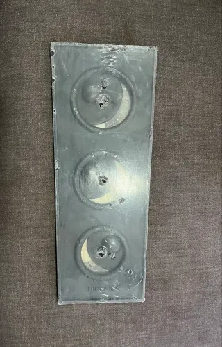 Chapa de Ferro Fundido para Fogão a Lenha - 3 Bocas