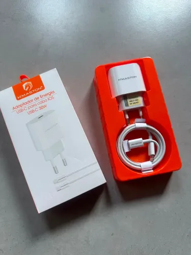 Carregador iPhone H'Maston 30W (Completo)