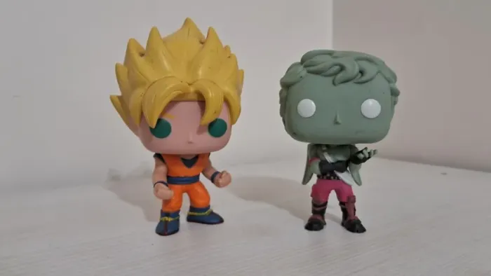 Duo Funko Pop - Goku Dragon Ball Z + Fortnite The Reaper