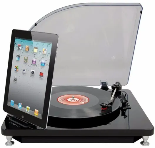 Toca discos Íon llP e Conversor discos para PC mp3 USB 