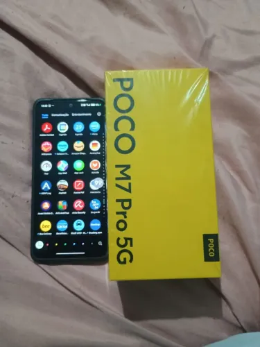 Vendo ou troco Poco M7 pró 5G 12/512