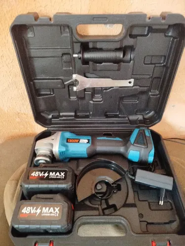 Lixadeira Esmerilhadeira 2 bateria 1050w Multifunções 6 Velocidades Songhe Tools Mega