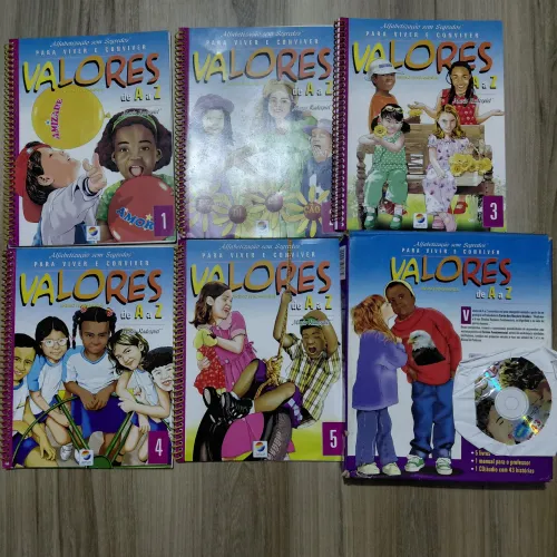Coleção Valores - Livros de alfabetização