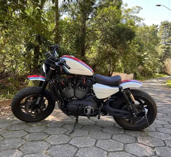 Harley Davison xr 1200 toda preparada 35 dias de customização