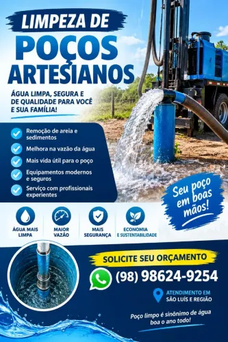 Poços artesianos