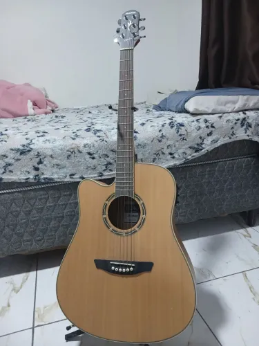 VIOLÃO STRINBERG EURO LE30C LH NS CANHOTO