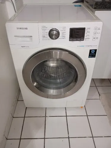 Maquina de Lavar e Secar Roupas Samsung Ecobubble 10 Kg