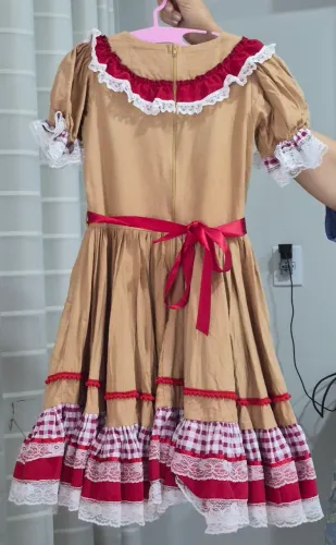 Vestido Festa Junina Maria Bonita
