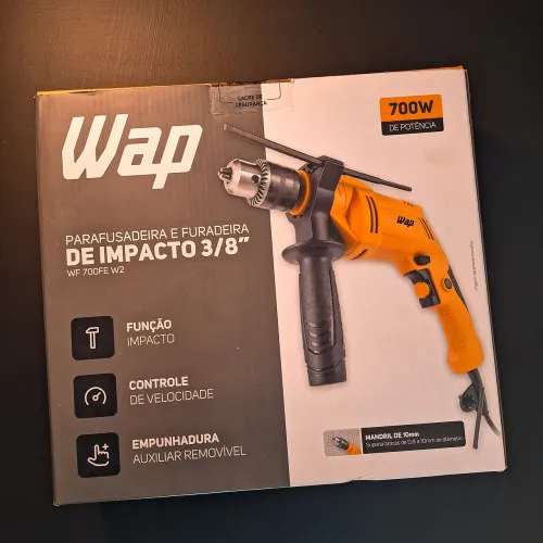 Furadeira e Parafusadeira Wap de Impacto (NOVA)