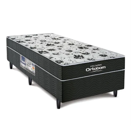 Cama box conjugada ortobom - perfeito estado