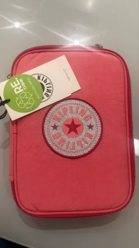 Estojo Kipling Original Novo - Cor Rosa | Com Etiqueta