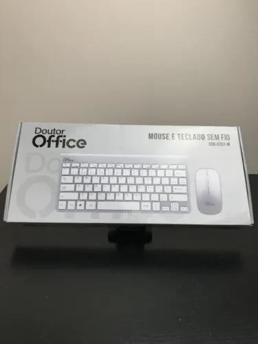 Kit teclado e mouse sem fio