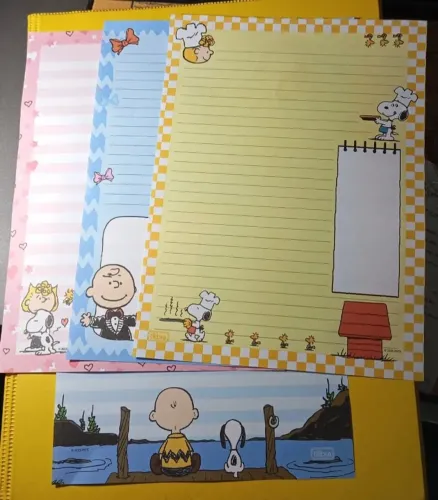 Papéis de carta coleção