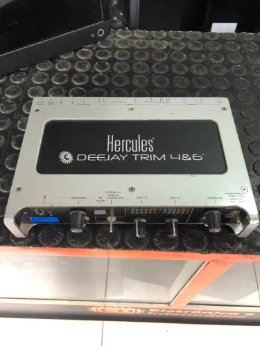 Placa de gravação Hércules Deejay Trim 4&6