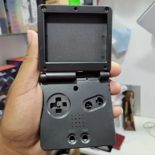 Carcaça Original Game Boy Advance SP (AGS-101) - Sem Tampa da Bateria