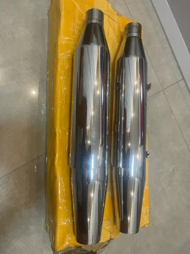 Ponteiras cromadas Harley Davidson Sportster 883 ou 1200