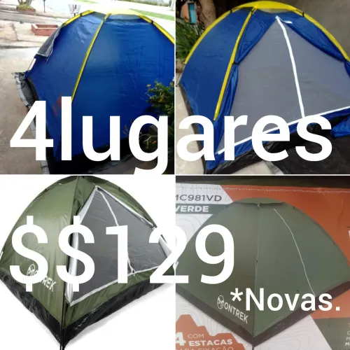 Barracas 4lugares *novas com garantia. 