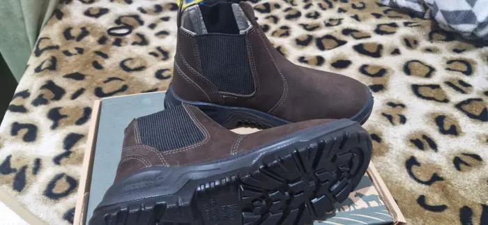 Bota baspan Nobuck bico de aço - N° 39