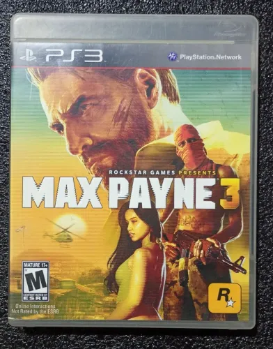 Max Payne 3 ps3 usado