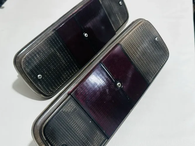 Par lanternas traseiras Kombi Clipper Estoque Antigo Grow Fumê