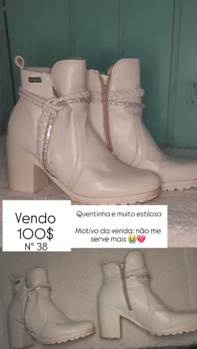 Bota tamanho 37/38