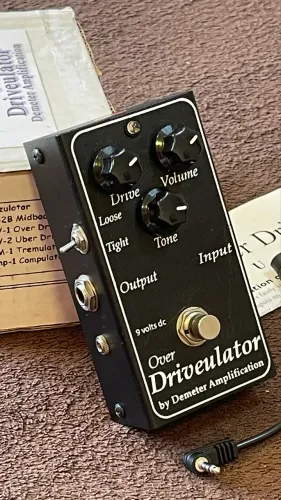 Demeter DRV-1 Driveulator Overdrive USA Fuzzy Drive