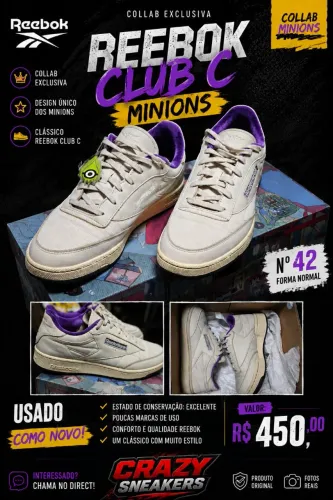 Reebok x minions