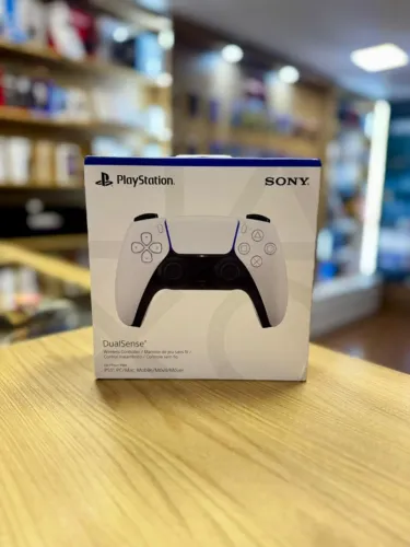 Controle de PS5 DualSense | Branco | Lacrado na Caixa | Garantia