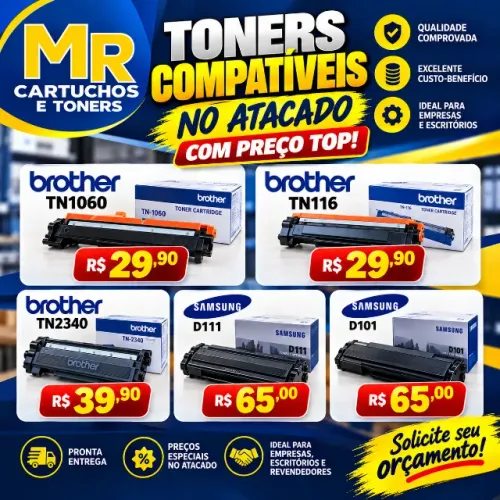 Cartuchos e toners