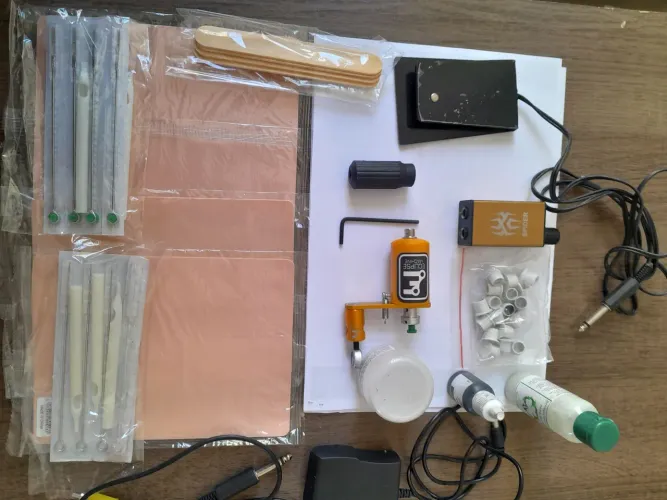 Máquina de tatuagem kit
