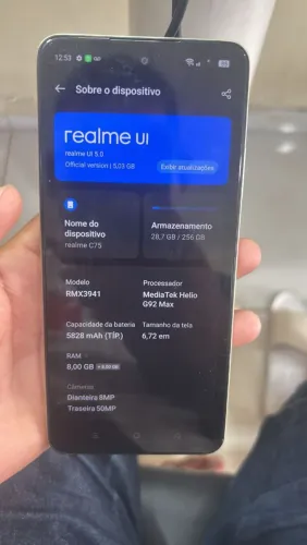 Realme C75 800,00.