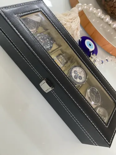 Caixa para 6 relógios 