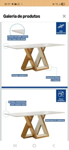 VENDO MESA DE JANTAR
