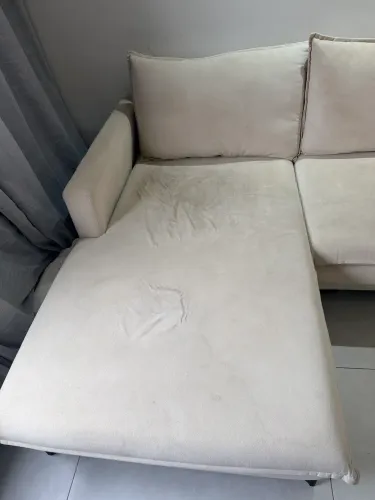 Sofá 5 pessoas suede