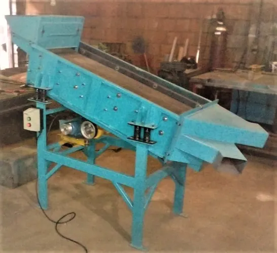 Peneira vibratória industrial de duas telas