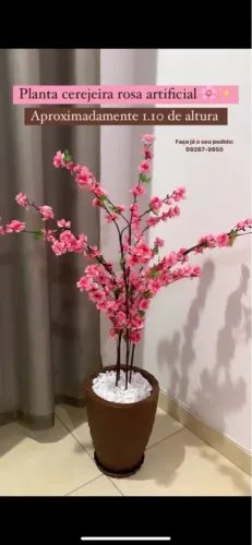 Cerejeira Artificial Rosa