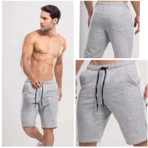 Bermuda masculina em moletom 