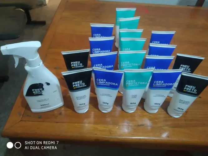 Produtos para peneus cera