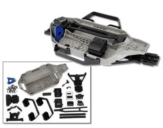 Chassi Para Automodelo RC Traxxas Lcg Slash 4wd / Vxl (kit Para Conversão)