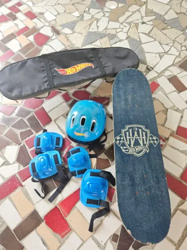 Kit Skate Completo Hot Wheels