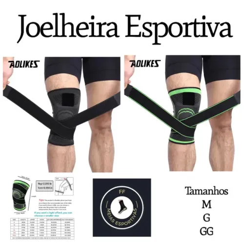 Joelheira Esportiva 3D
