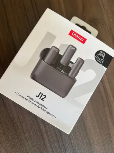 Microfone sem fio j12 ulanzi