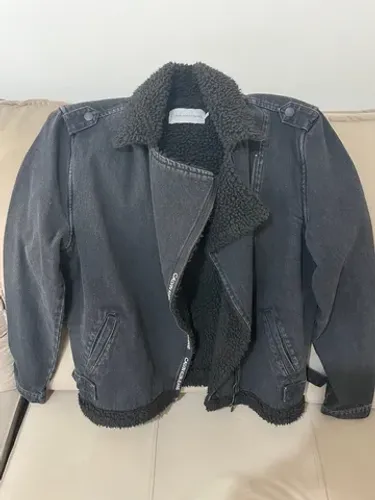 Jaqueta jeans peluciada Calvin Klein original