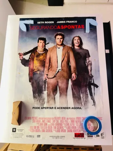 Pôster original de locadora Segurando as Pontas